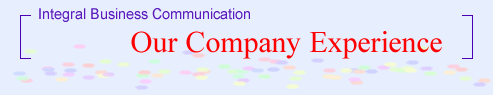 Our Company Experience